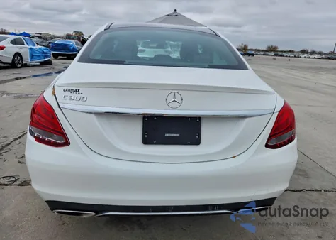 2018 Mercedes-Benz C 300 from USA, damaged, VIN 55SWF4JB5JU281679